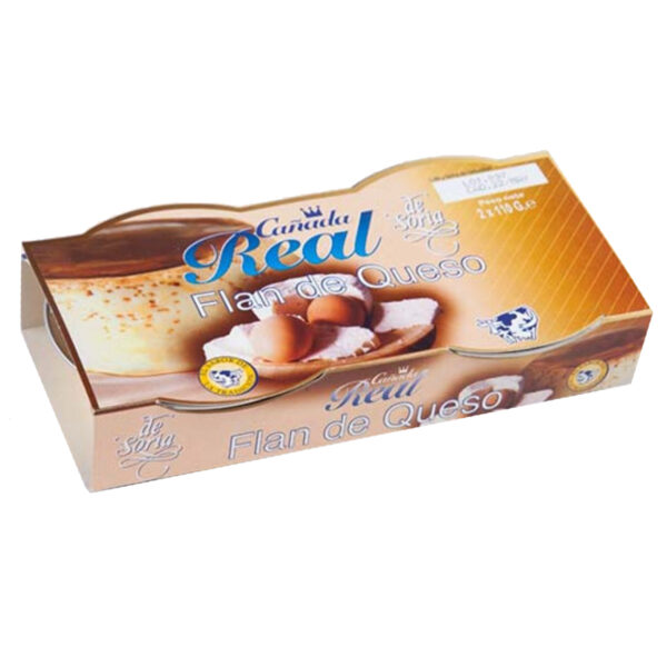 FLAN QUESO PACK 2X100 G C.REAL