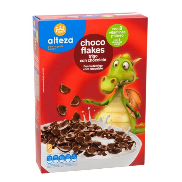 CEREAL CHOCO FLAKES 500 G ALTEZA