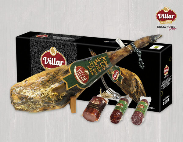 LOTE JAMON IBERICO CEBO VILLAR